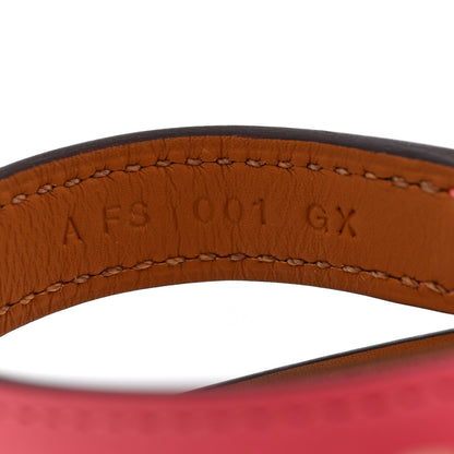 Hermes Swift Rivale Double Tour Bracelet S Rose Azalee 5 of 5