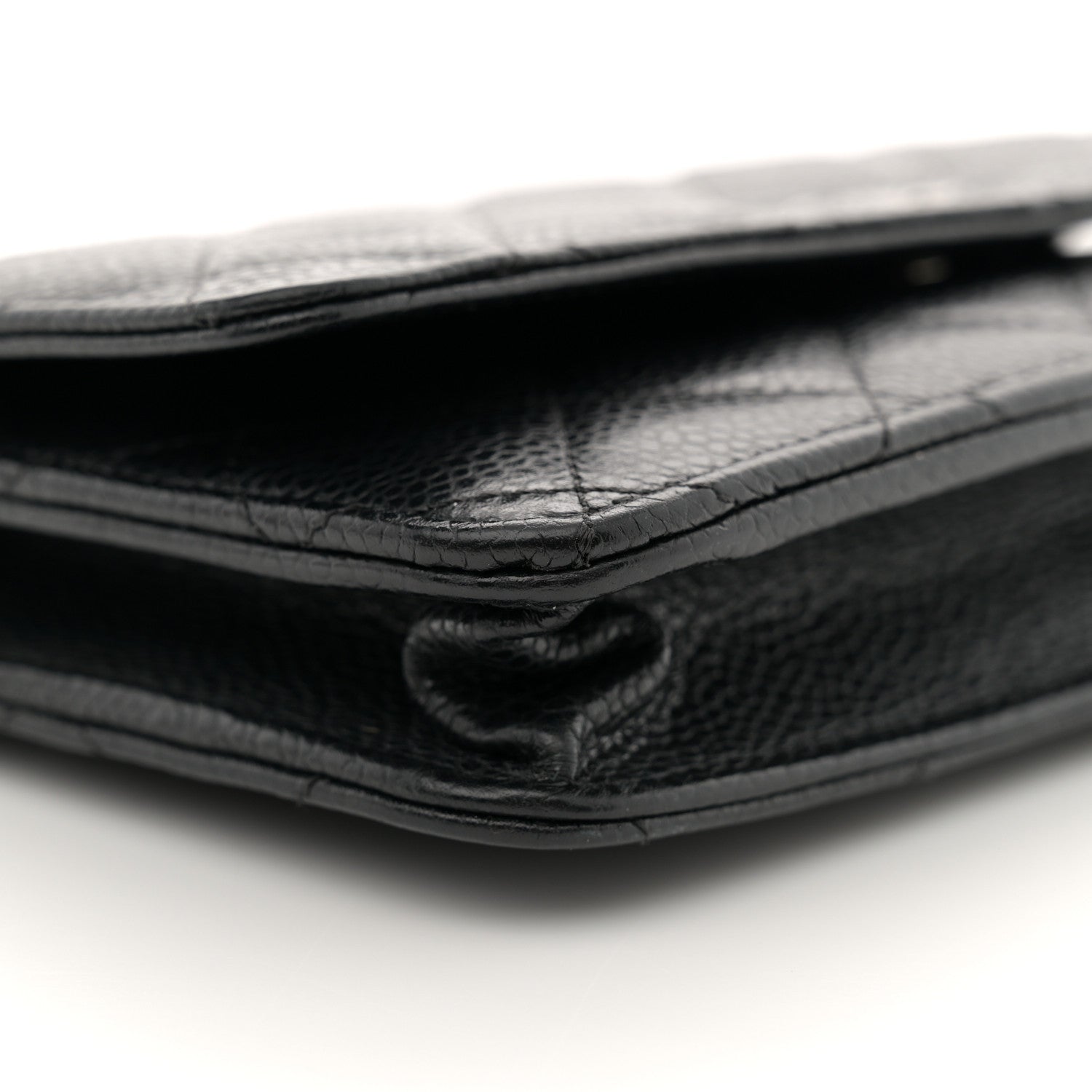 Chanel Caviar Quilted Wallet on Chain WOC Black 9 of 11