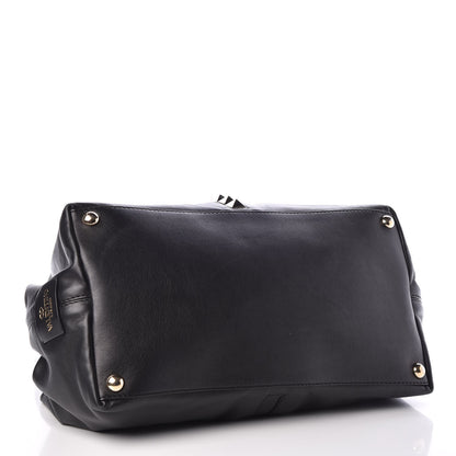 Valentino Garavani Calfskin Va Va Voom Tote Black 6 of 13