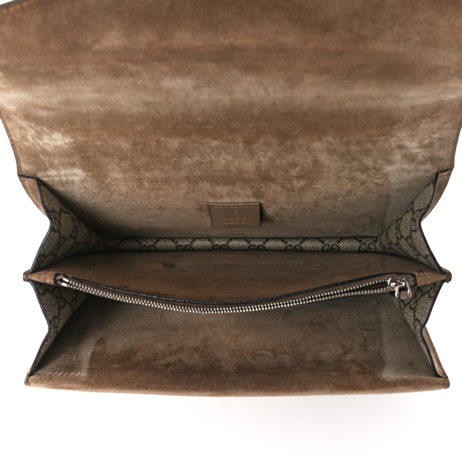 Gucci GG Supreme Monogram Small Dionysus Shoulder Bag Taupe 5 of 11