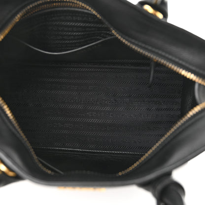 Prada Saffiano City Calfskin Small Esplanade Tote Black 5 of 9