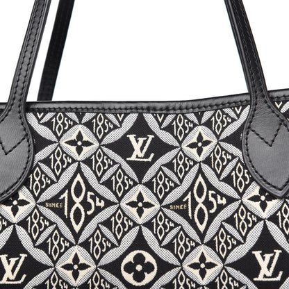 Louis Vuitton Jacquard Since 1854 Neverfull MM Grey 10 of 10