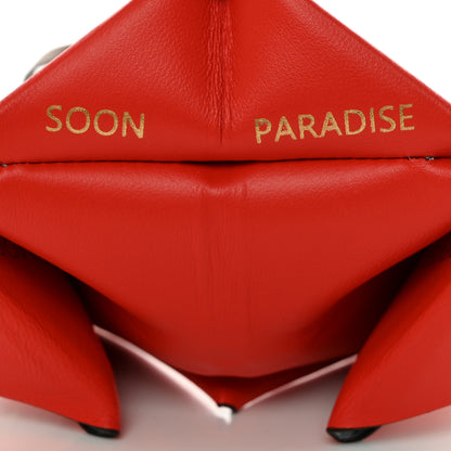 Fendi Nappa Fortune Teller Bag Charm Red 7 of 10