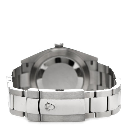 Rolex Stainless Steel 41mm Oyster Perpetual Wimbledon Datejust Watch Slate 126300 3 of 5