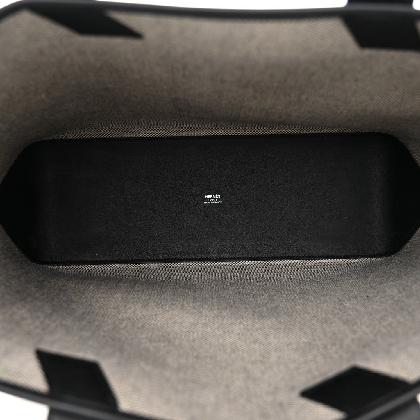 Swift H Canvas Cabas H En Biais 40 Black Ecru