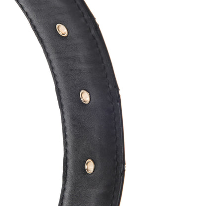 Chanel Lambskin Quilted CC Chain Belt 95 38 Black 4 of 6