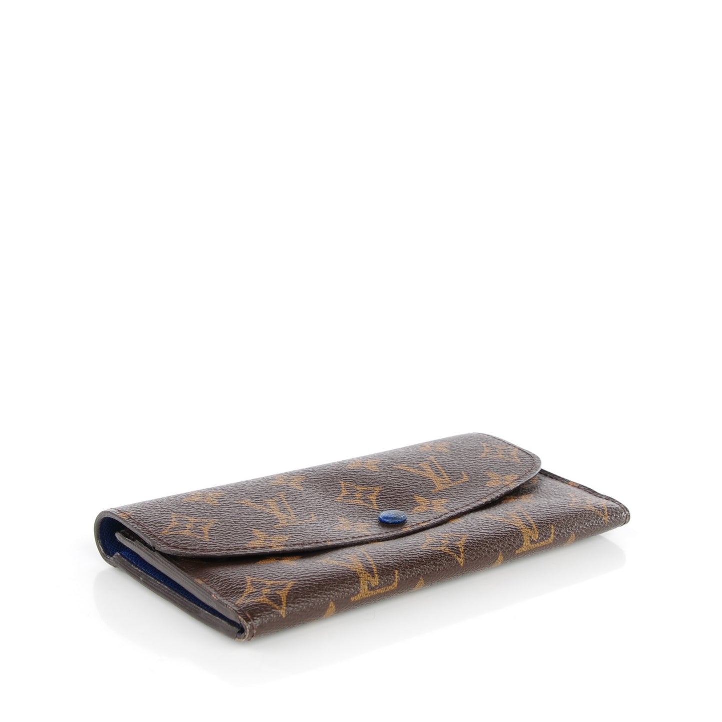 Monogram Emilie Wallet Blue