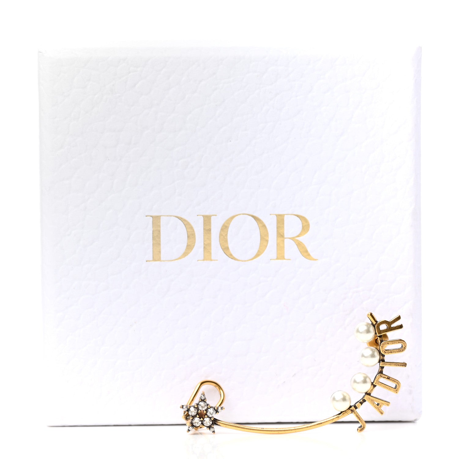 Christian Dior Pearl Crystal J'Adior Earring Gold 4 of 4