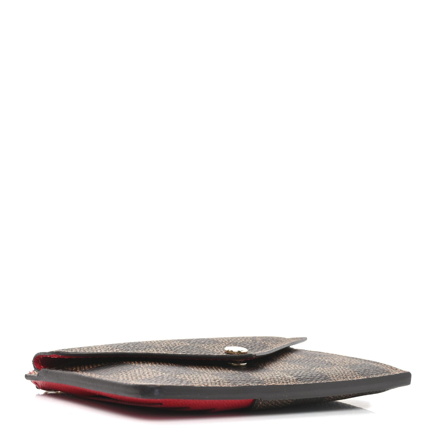 Louis Vuitton Damier Ebene Recto Verso Card Holder Red 4 of 7