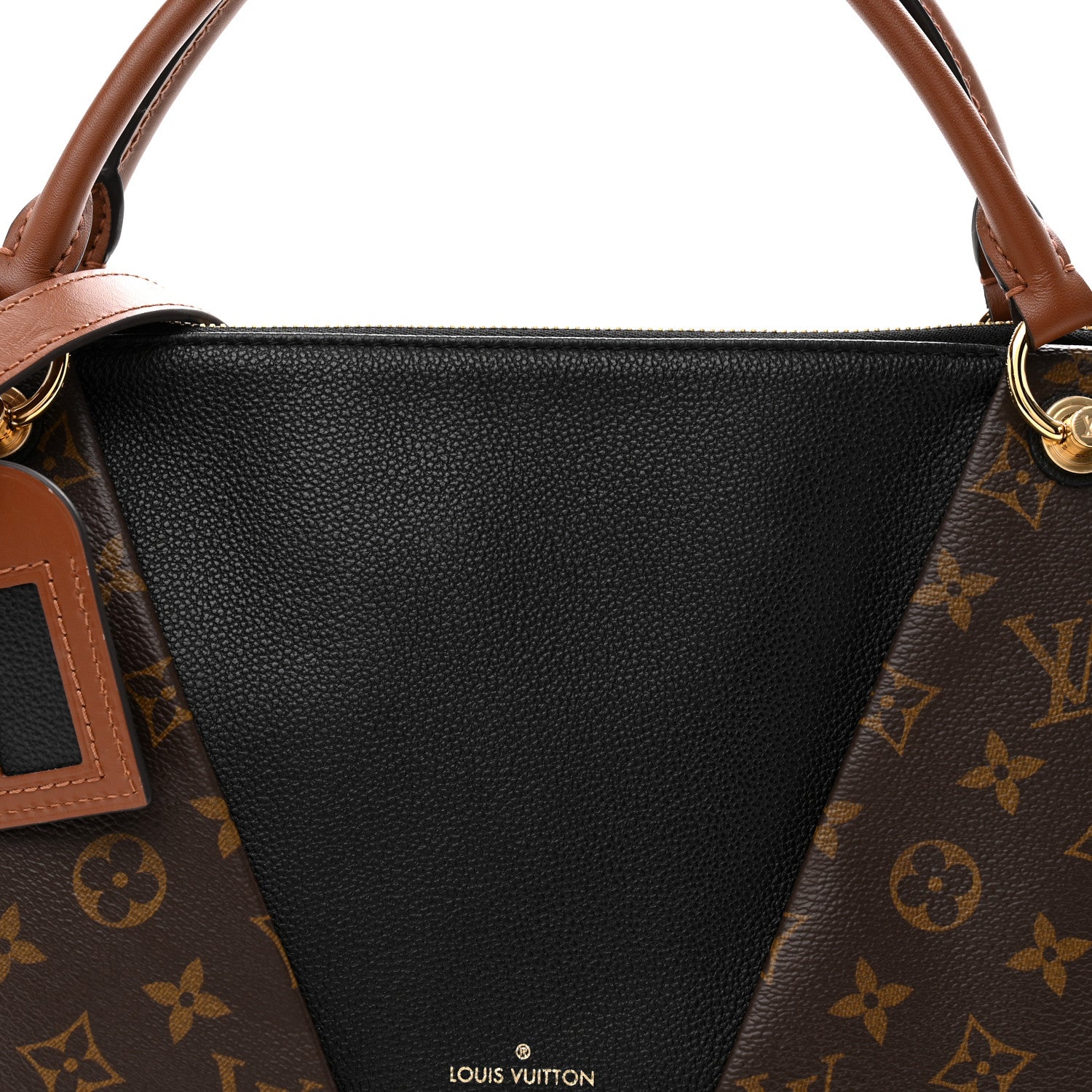 Louis Vuitton Monogram V Tote MM Black 14 of 21
