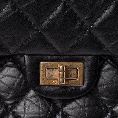 Chanel Aged Calfskin Quilted 2.55 Reissue 226 Flap Black 9 of 11