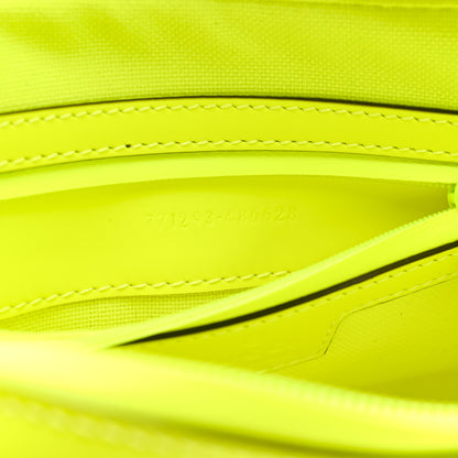 Gucci Rubber Effect Monogram GG Crossbody Bag Fluorescent Yellow 7 of 10