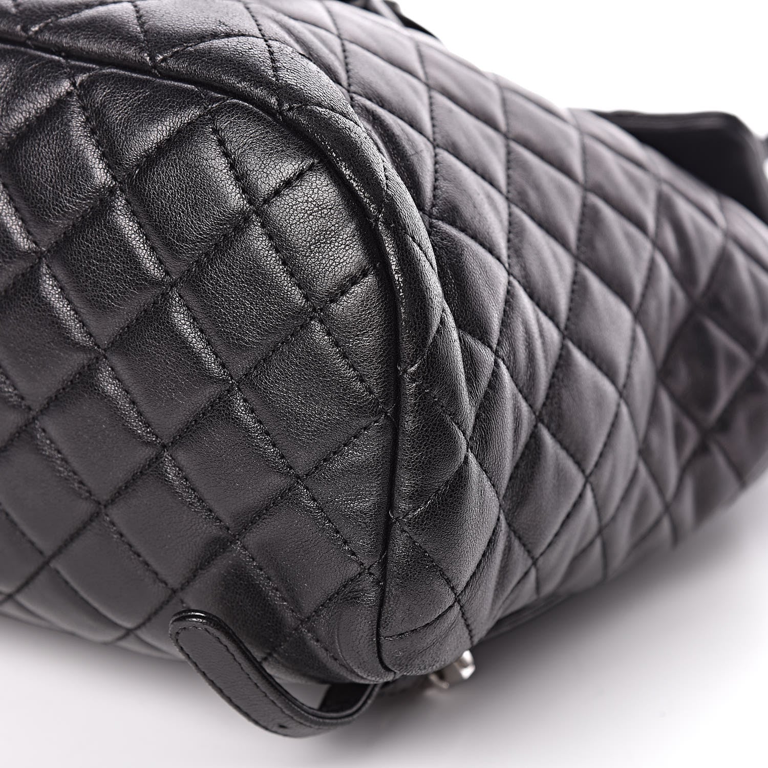 Chanel Lambskin Quilted Small Urban Spirit Backpack Black 9 of 10