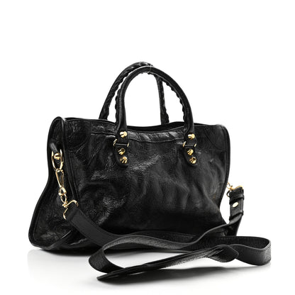 Balenciaga Agneau Classic Gold Hardware S City Black 2 of 9