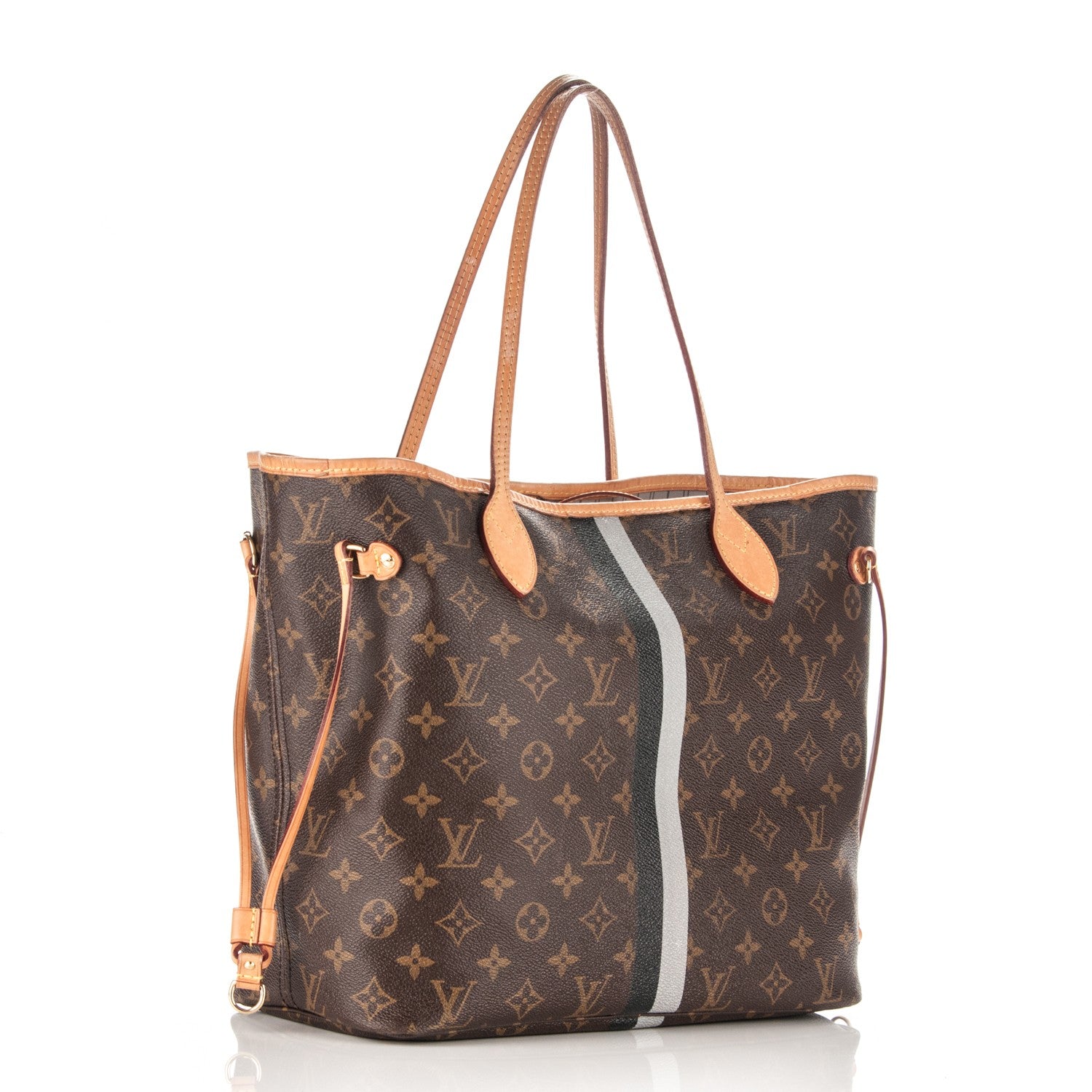 Louis Vuitton Monogram My LV Heritage Neverfull MM Black Gris 4 of 9