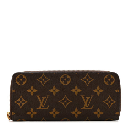 Louis Vuitton Monogram Clemence Wallet Fuchsia 1 of 7