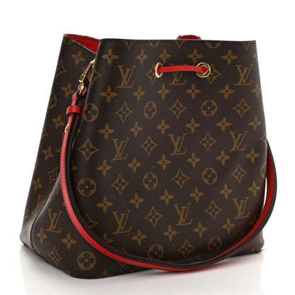 Louis Vuitton Monogram Neonoe MM Coquelicot 5 of 11