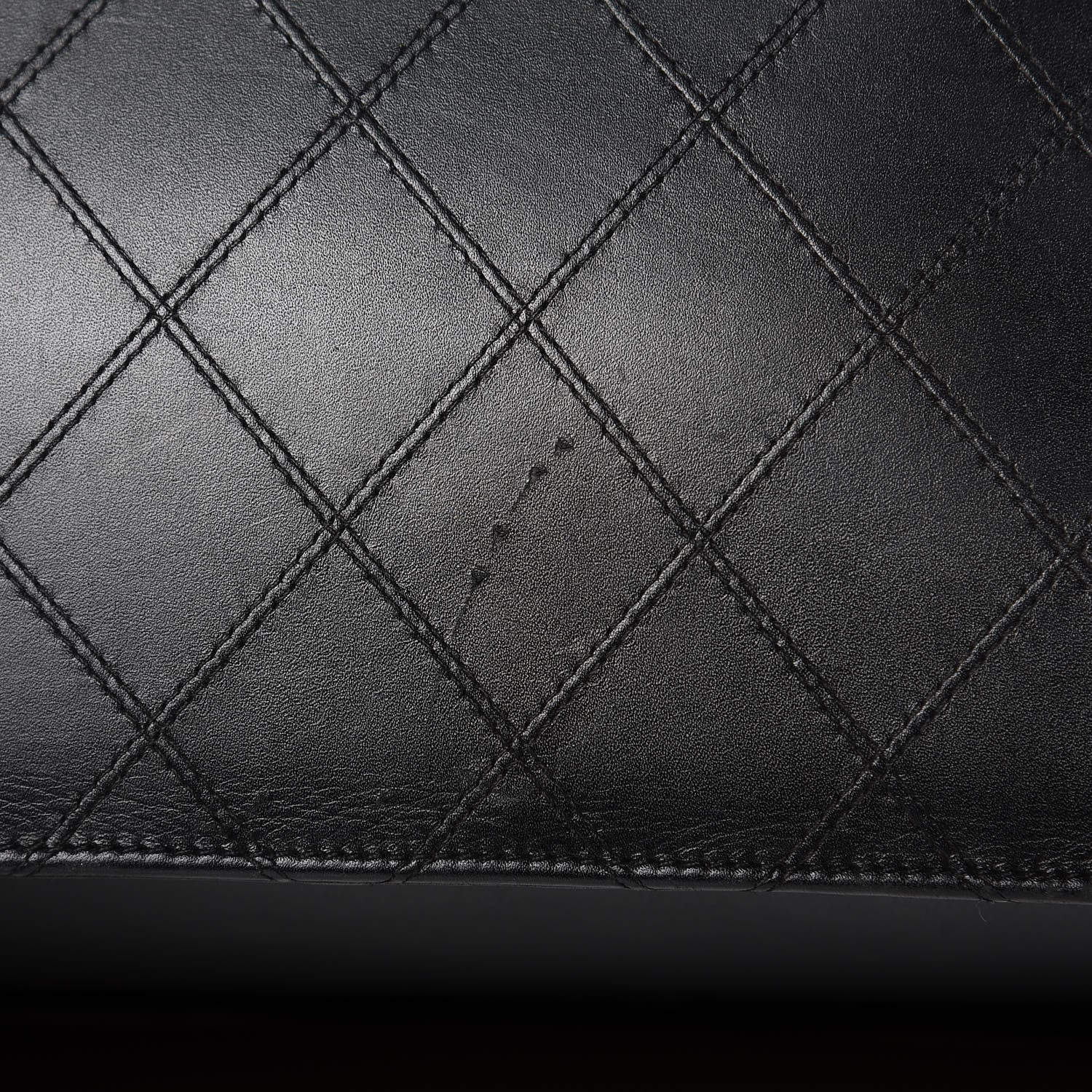 Chanel Calfskin Stitch Vanity Case Black 14 of 22