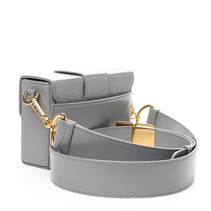 Christian Dior Box Calfskin 30 Montaigne Box Bag Gray 2 of 8