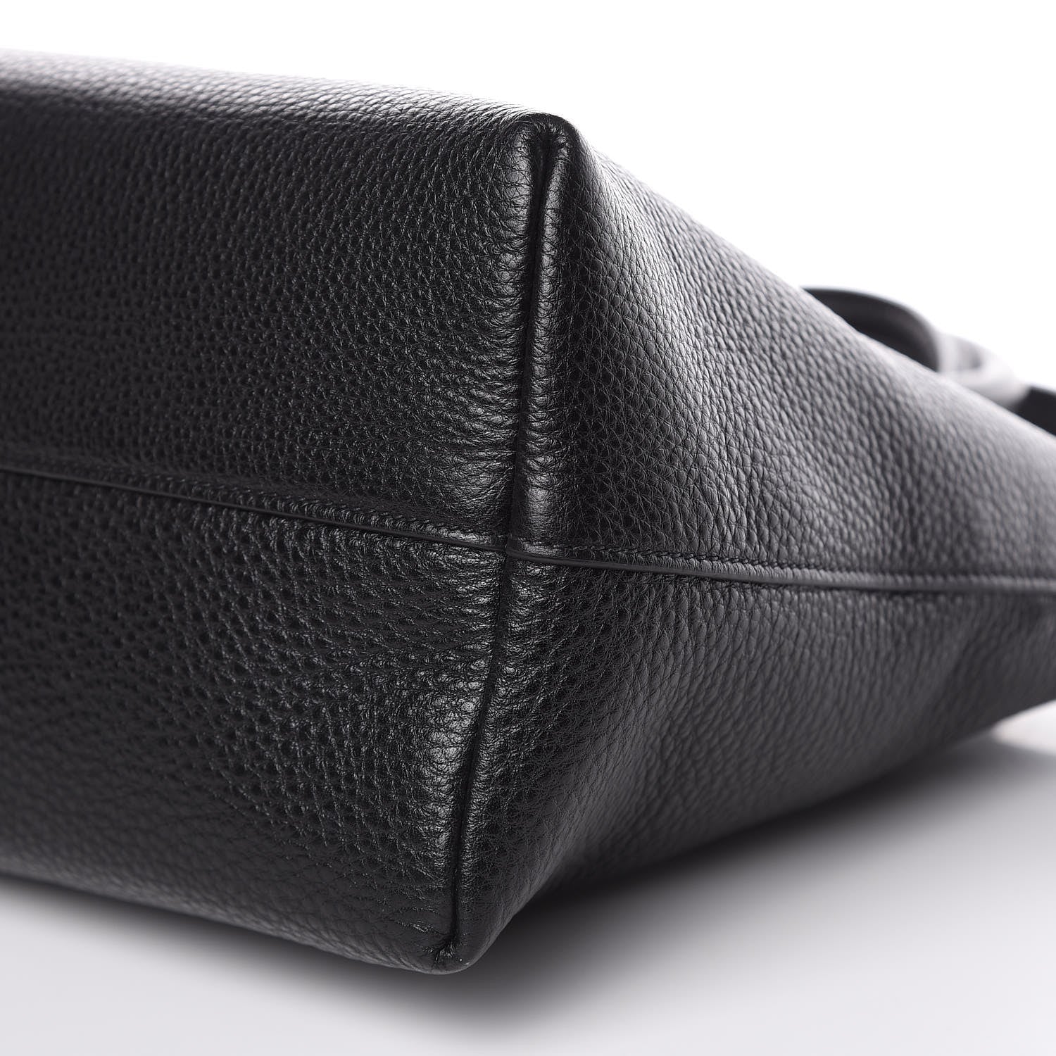 Prada Vitello Phenix Tote Black 9 of 10
