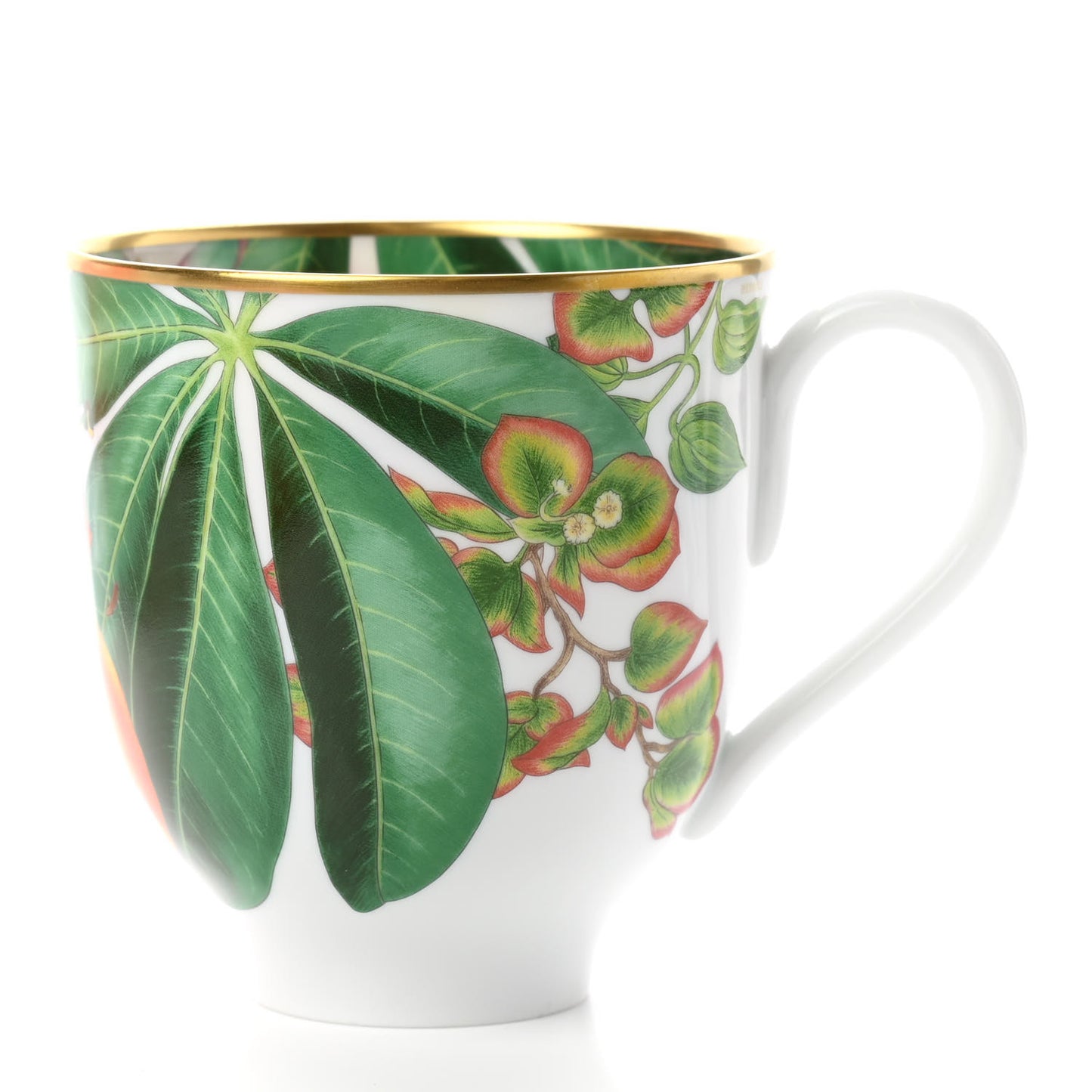Limoges Porcelain Passifolia Mug