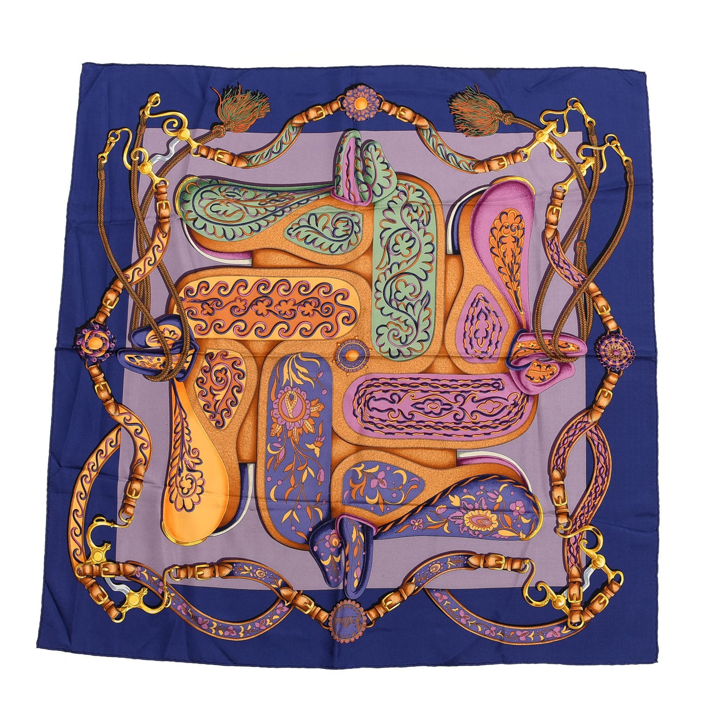 Silk Festival des Amazones Scarf 90