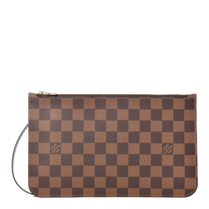 Louis Vuitton Damier Ebene Neverfull MM GM Pochette 1 of 7