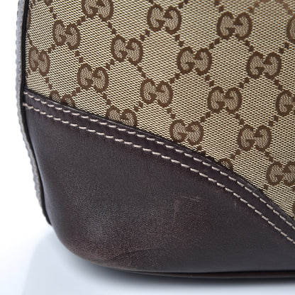 Gucci Monogram Medium New Britt Hobo Brown 11 of 11