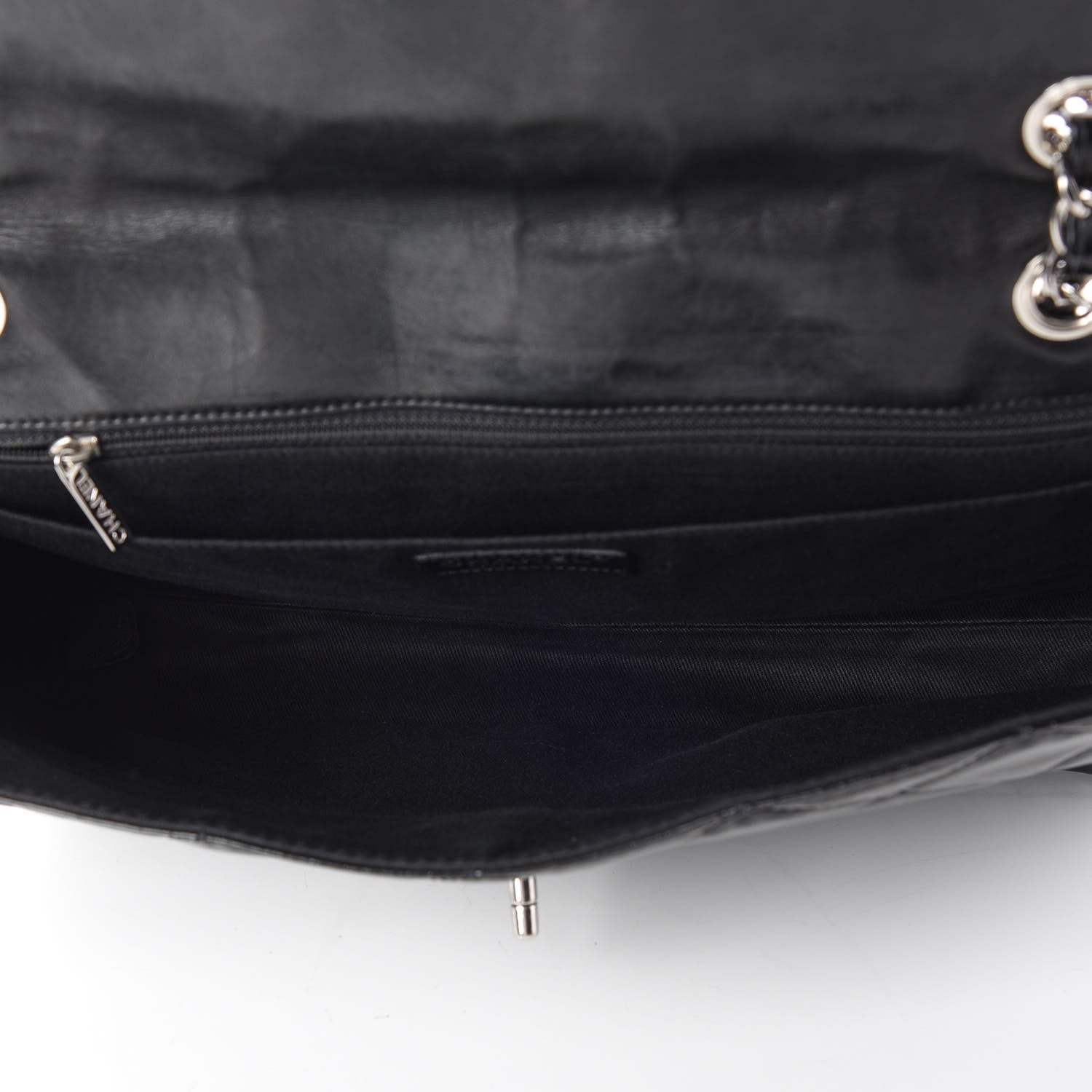 Chanel Vinyl Quilted In the Business Flap Bag Black 7 of 9