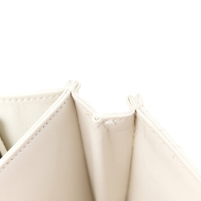Christian Dior Lambskin Cannage My Dior Top Handle Bag White 11 of 11