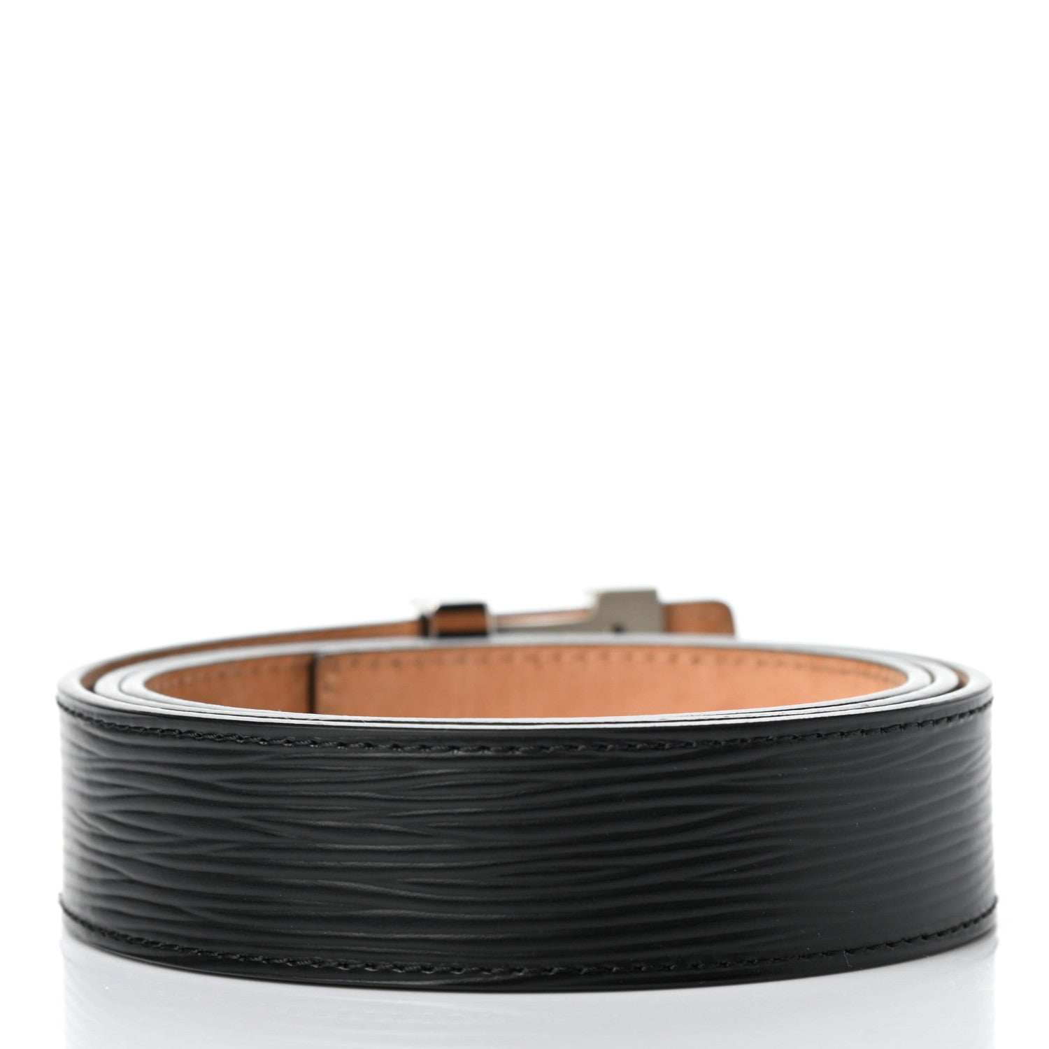 Louis Vuitton Epi 30mm LV Initiales Belt 90 36 Black 2 of 5