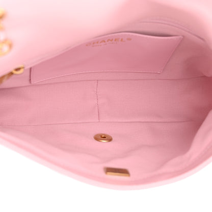 Chanel Caviar Quilted Chain Flap Light Pink 5 of 11