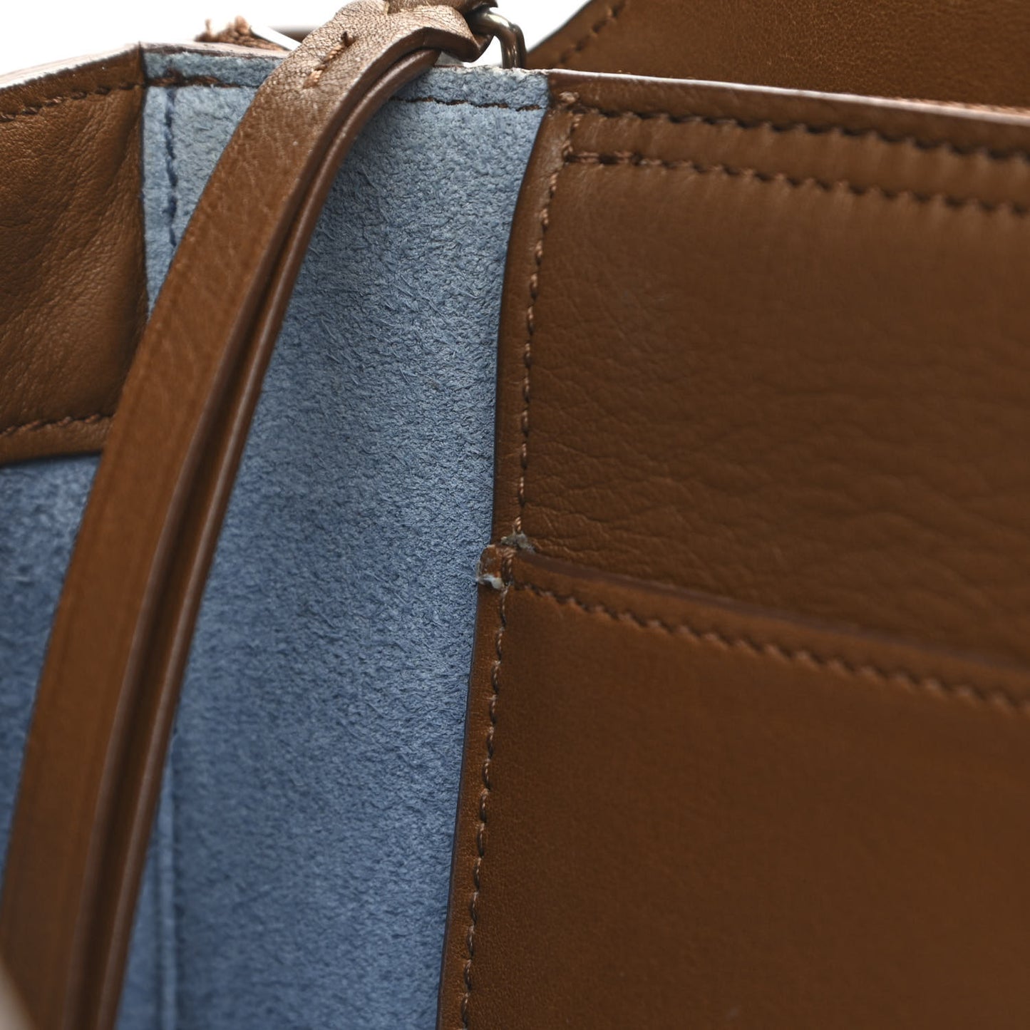 Calfskin Medium Tri-Fold Bag Taupe