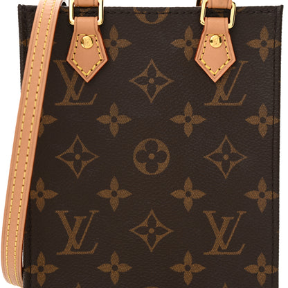 Louis Vuitton Monogram Petit Sac Plat 7 of 9