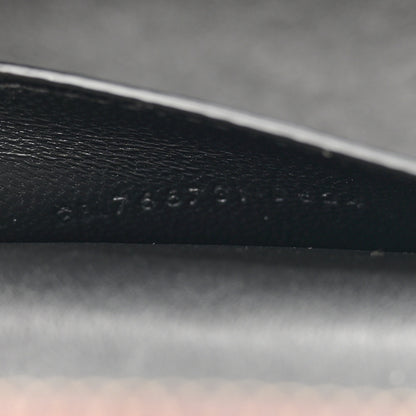 Saint Laurent Lambskin Quilted Mini Gaby Vanity Case Rouge Cabernet 7 of 13