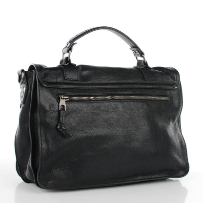 Proenza Schouler Lambskin PS1 Medium Satchel Black 6 of 11