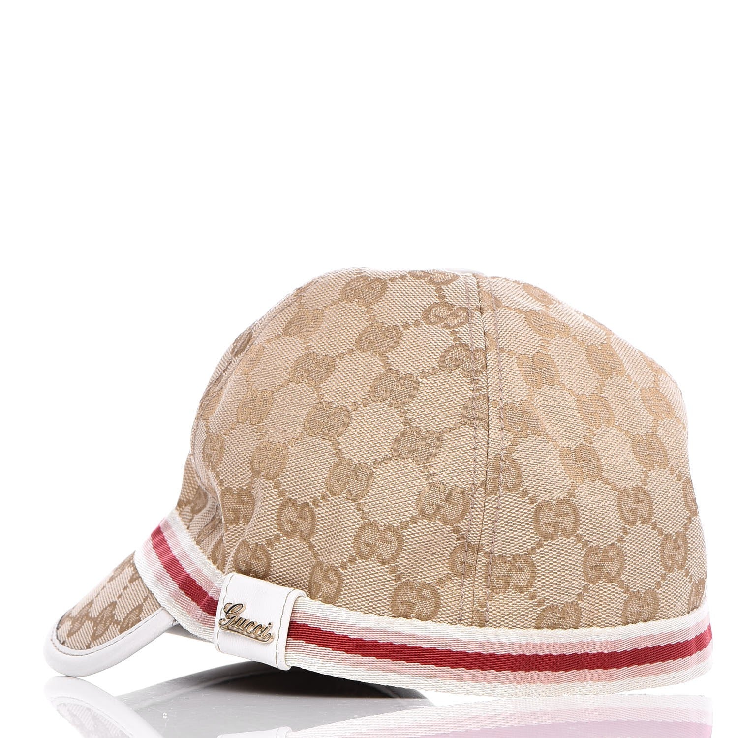 Gucci Monogram Web Baseball Hat S Pink 3 of 11