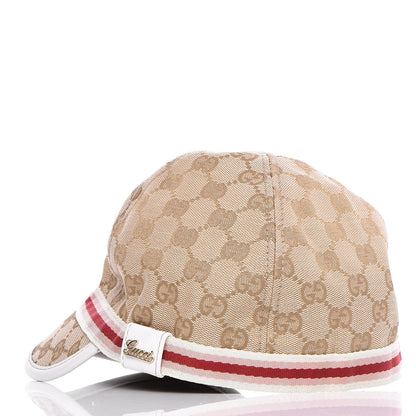 Gucci Monogram Web Baseball Hat S Pink 3 of 11