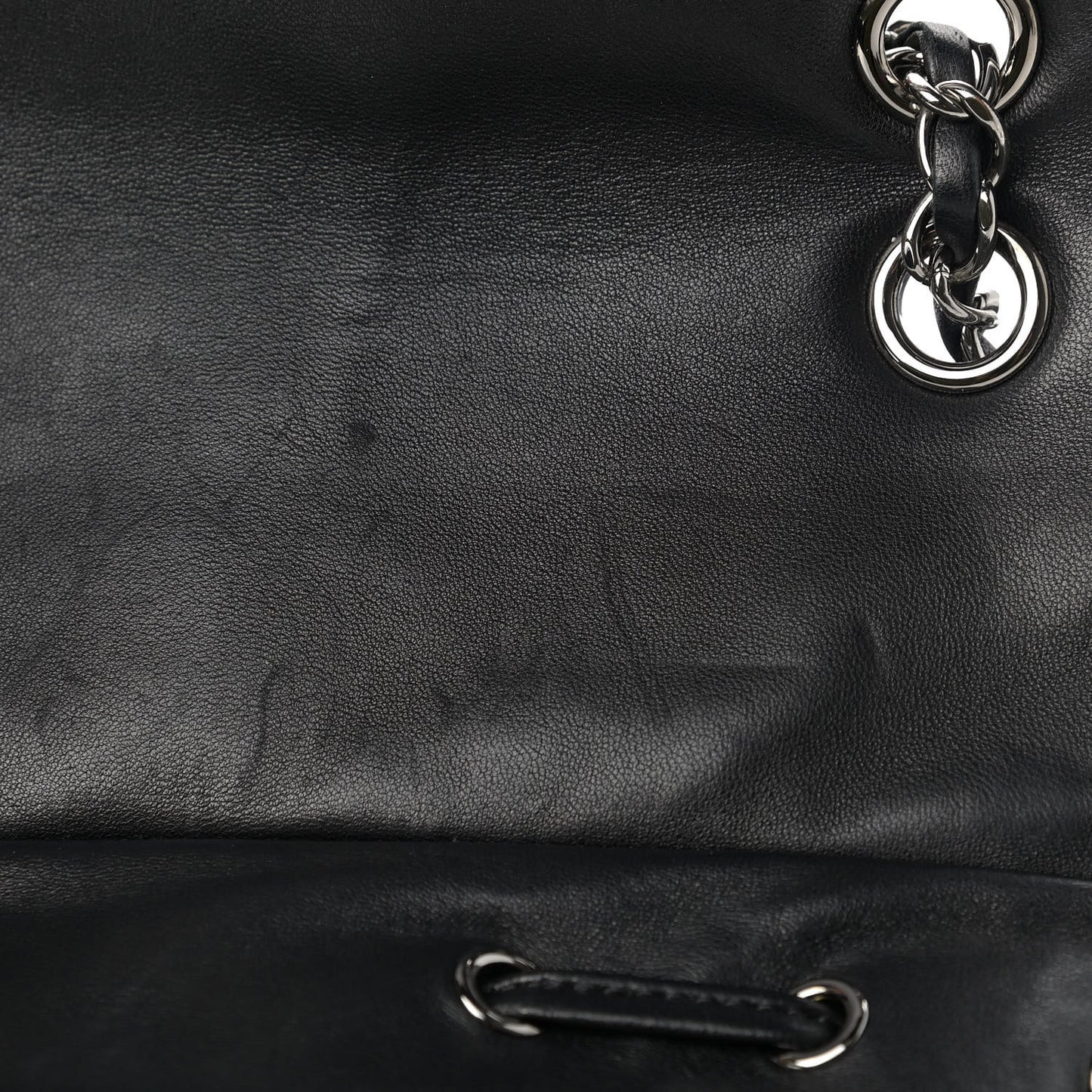 Lambskin Quilted Large Urban Spirit Backpack Black
