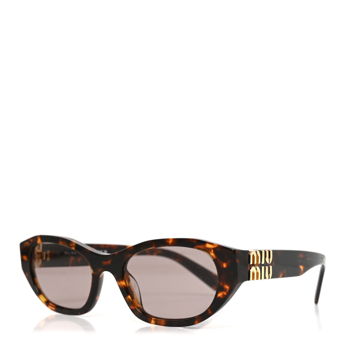 Acetate Cat Eye Sunglasses SMU A03 Tortoise
