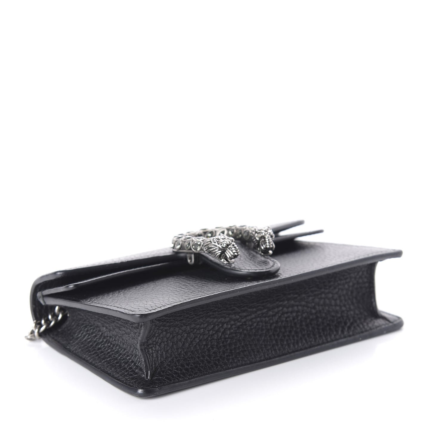 Calfskin Super Mini Dionysus Shoulder Bag Black
