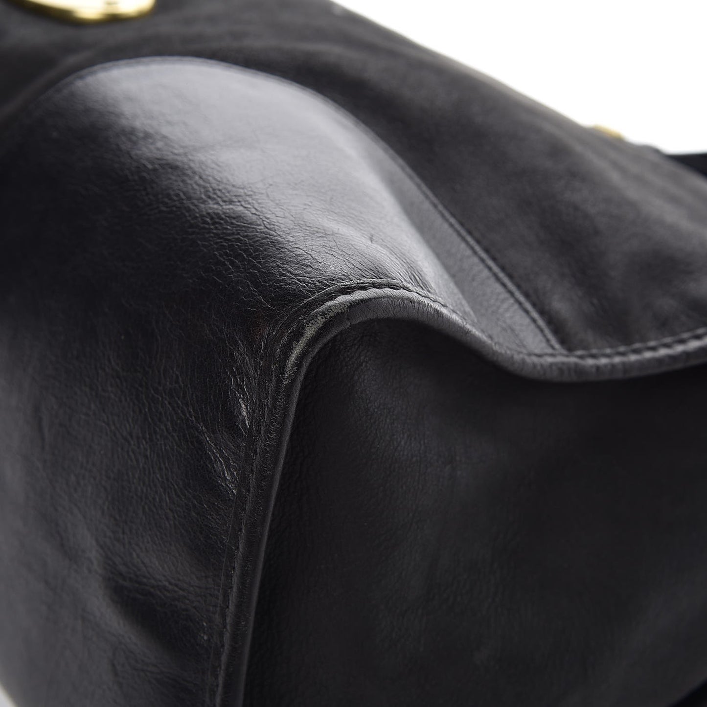 Calfskin Taylor Satchel Black