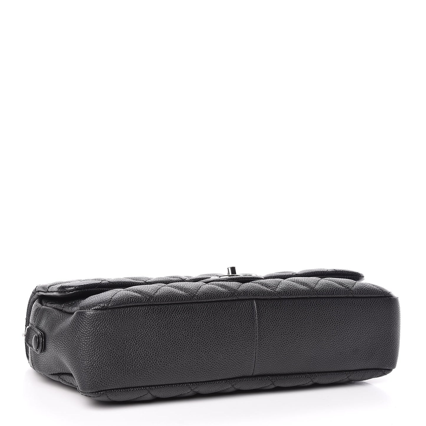 Caviar Quilted Jumbo Easy Flap Black