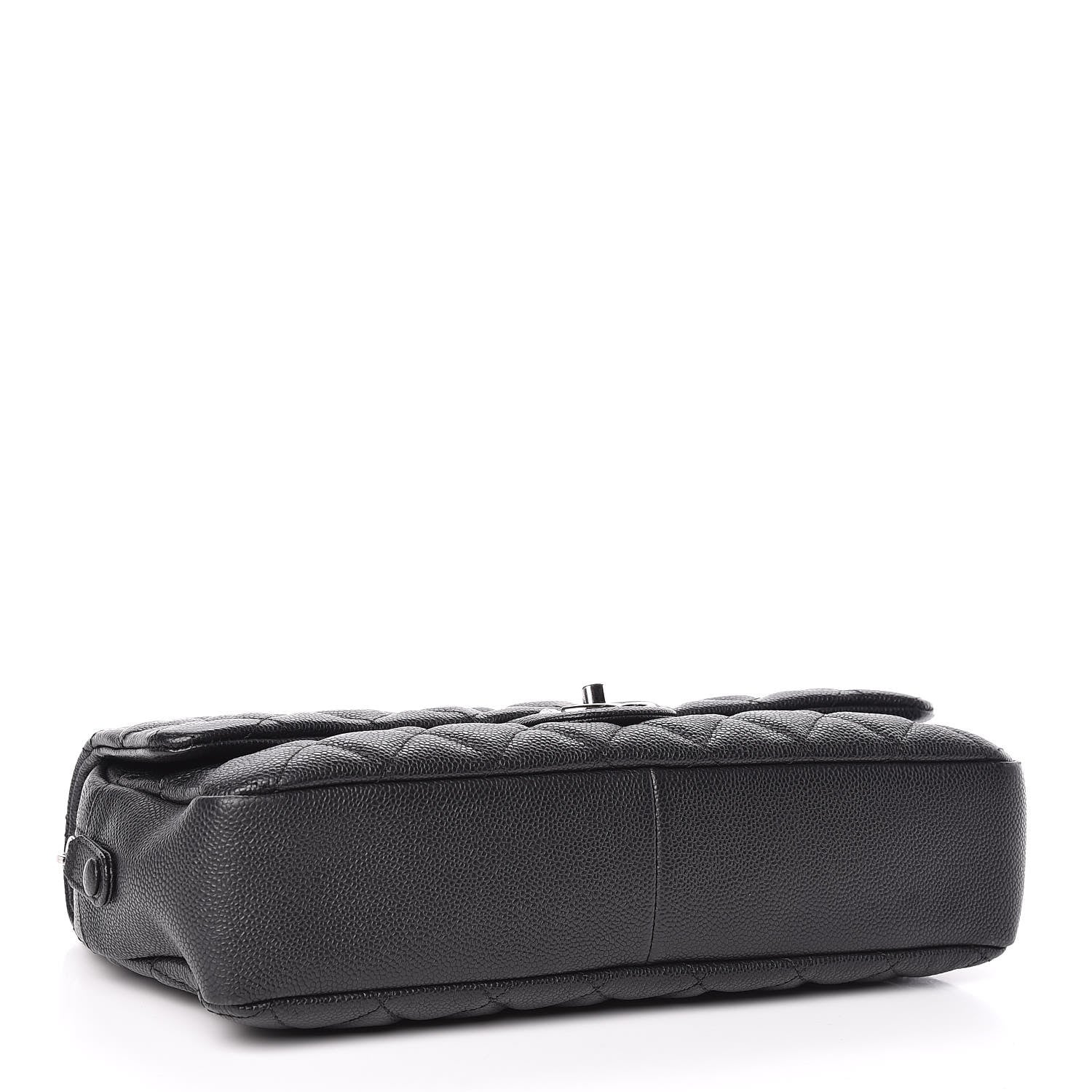 Chanel Caviar Quilted Jumbo Easy Flap Black 4 of 10