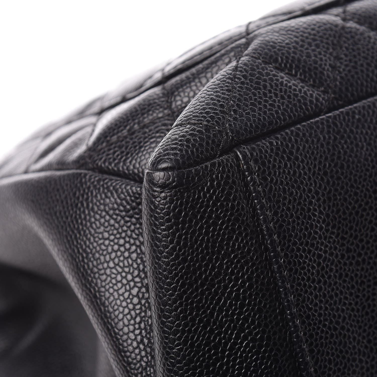 Chanel Caviar Quilted Grand Shopping Tote GST Black 10 of 14