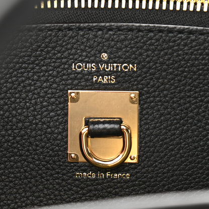 Louis Vuitton Taurillon City Steamer MM Kaki Black 6 of 9