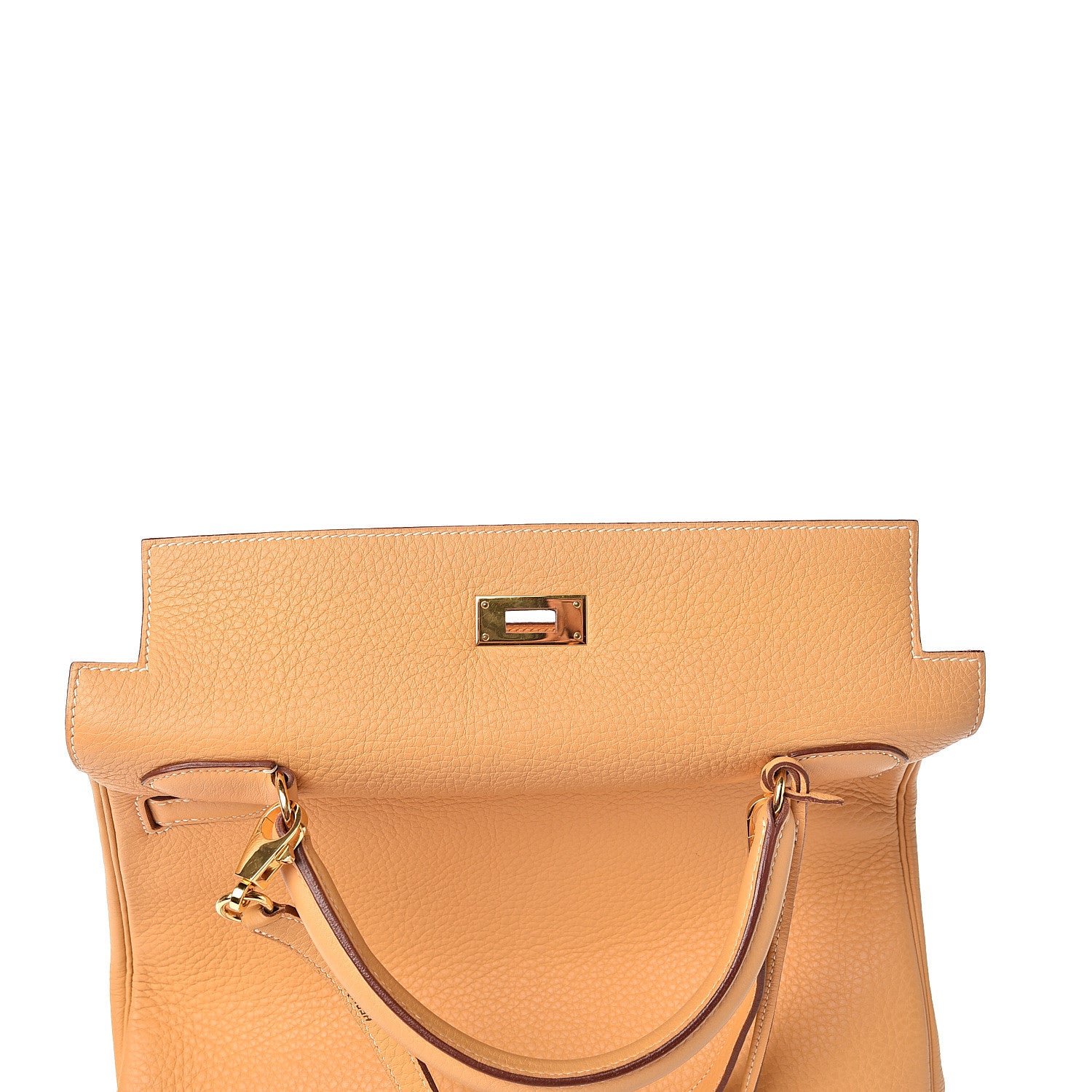 Hermes Taurillon Clemence Kelly Retourne 32 Sable 27 of 34