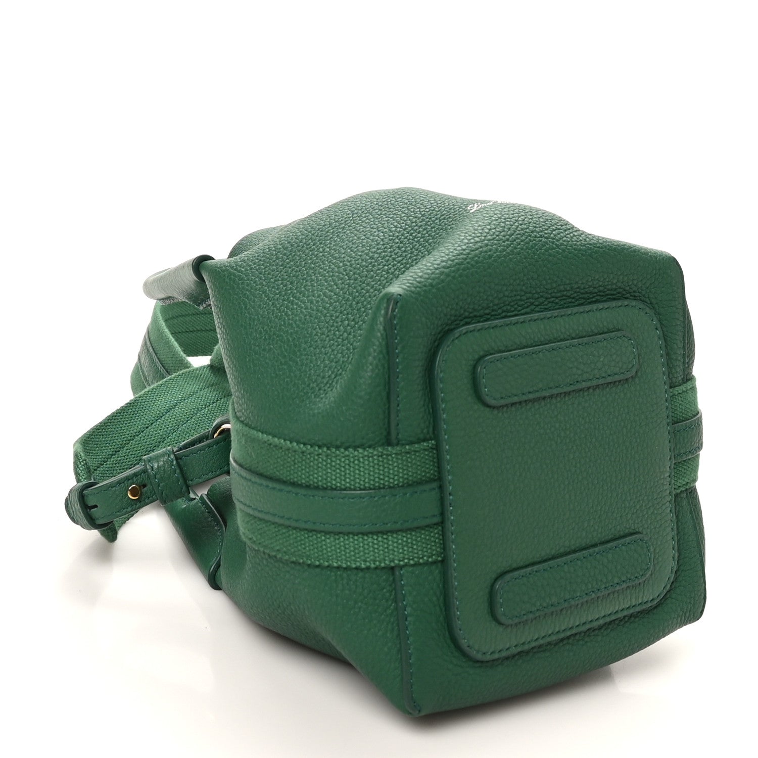 Loro Piana Grained Calfskin Micro Bale Bag Forest Leaves 4 of 9