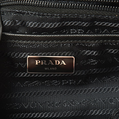 Prada Tessuto Nylon Vela Saffiano Large Backpack Black 5 of 10