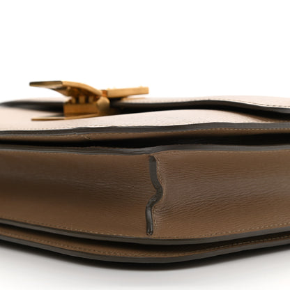 Celine Liege Calfskin Medium Classic Box Flap Bag Taupe 12 of 16